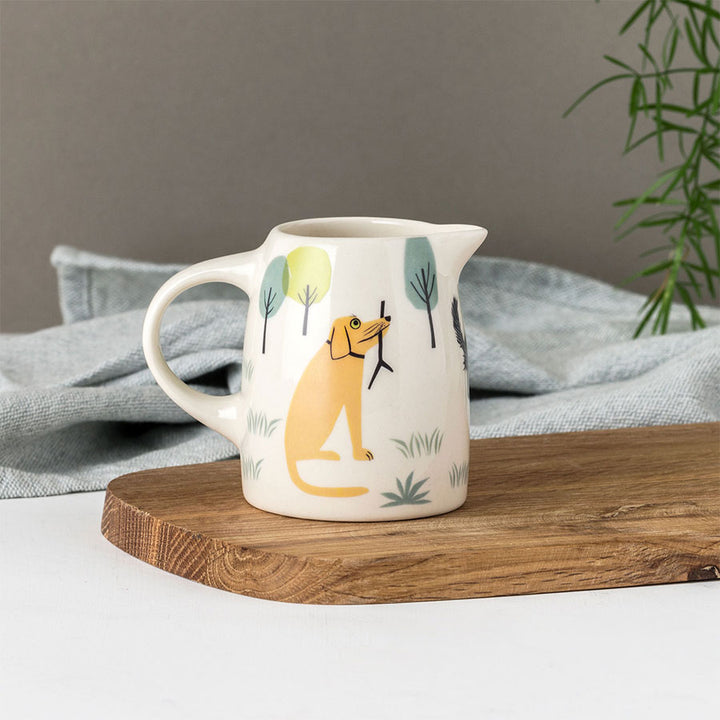 Handmade Ceramic Dog Small Jug by Hannah Turner