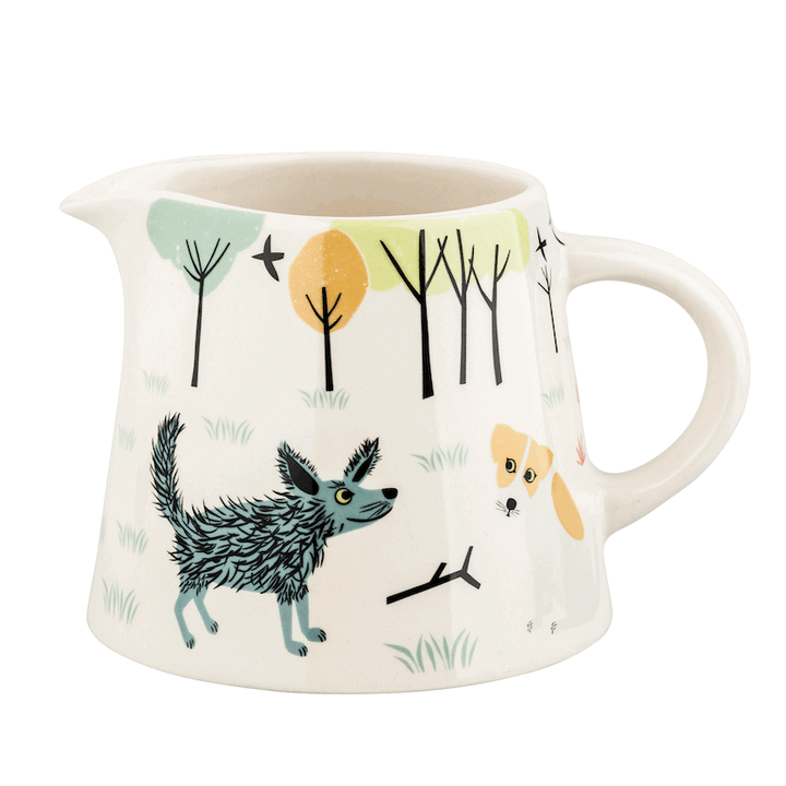 Handmade Ceramic Dog Milk Jug by Hannah Turner