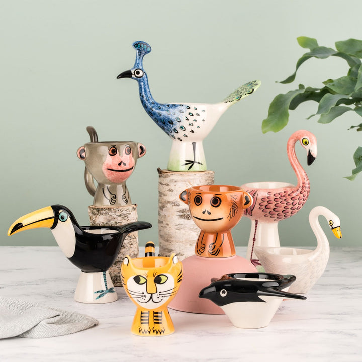 Handmade Ceramic Egg Cups by Hannah Turner