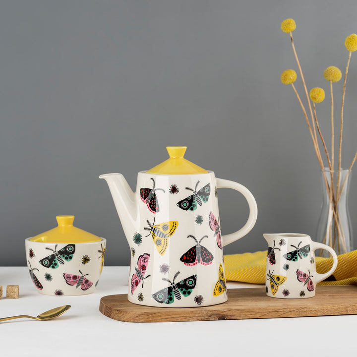 Handmade Ceramic Moth Teapot by Hannah Turner