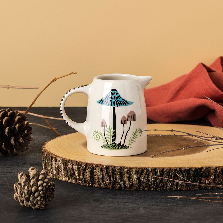 Handmade Ceramic Toadstool Small Jug by Hannah Turner