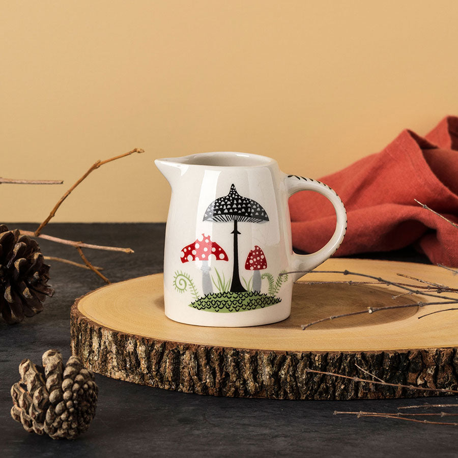 Handmade Ceramic Toadstool Small Jug by Hannah Turner