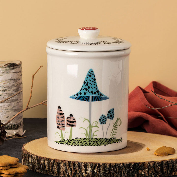 Handmade Ceramic Toadstool Storage Jar by Hannah Turner