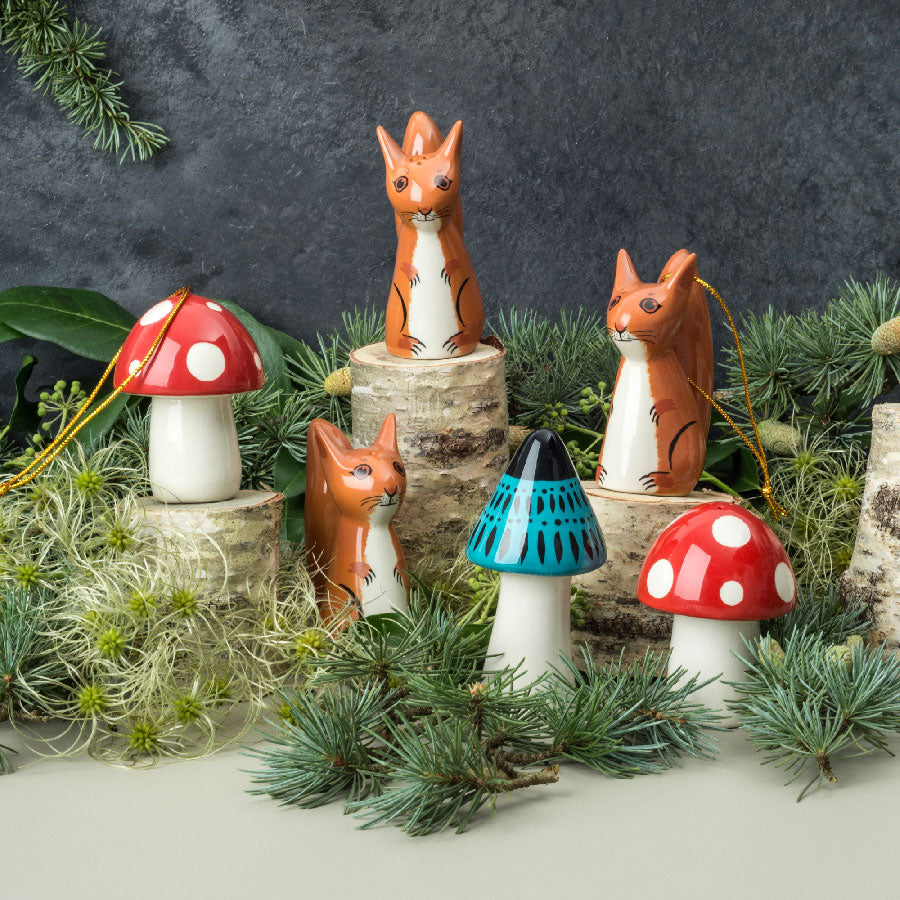 Deck the Halls with Our Charming Ceramic Baubles: Unique Christmas Decoration Ideas!