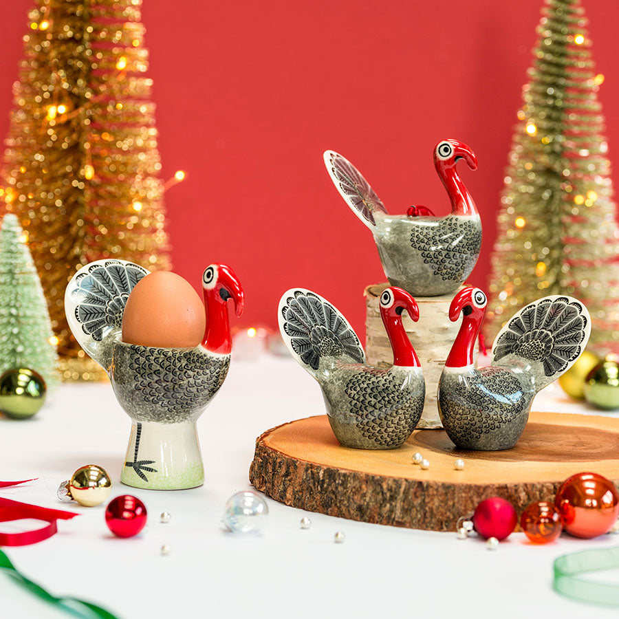 Handmade ceramic Turkey Tableware Collection By Hannah Turner