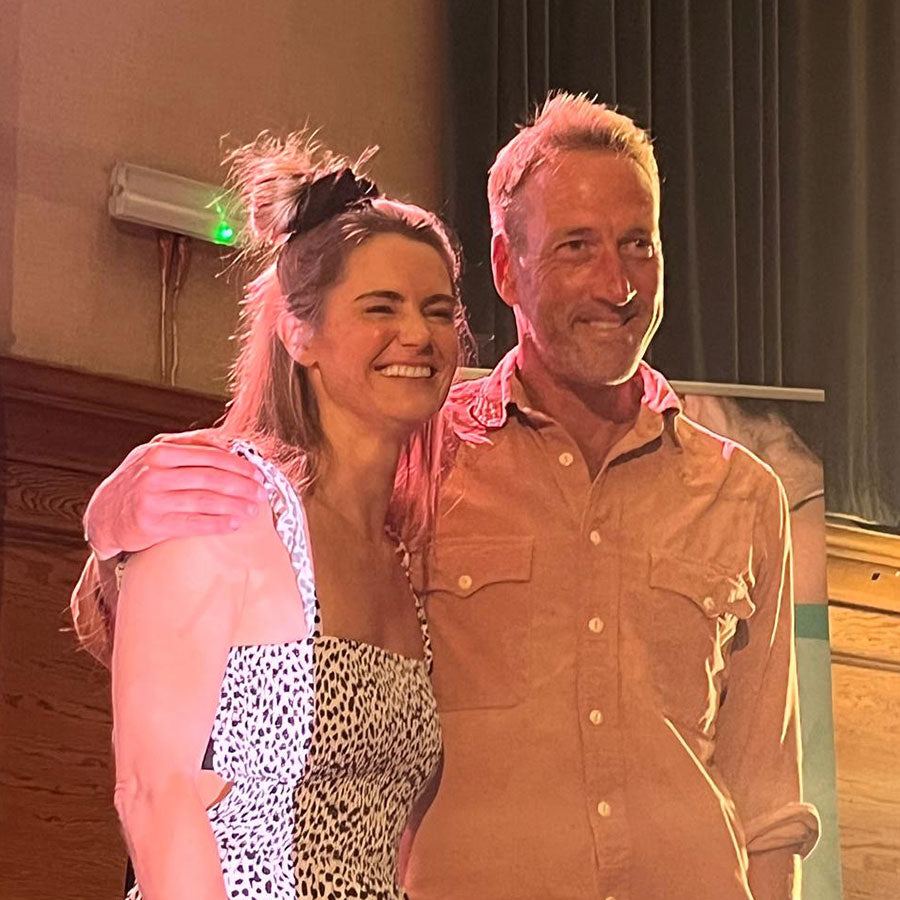 Janey Lowes and Ben Fogle