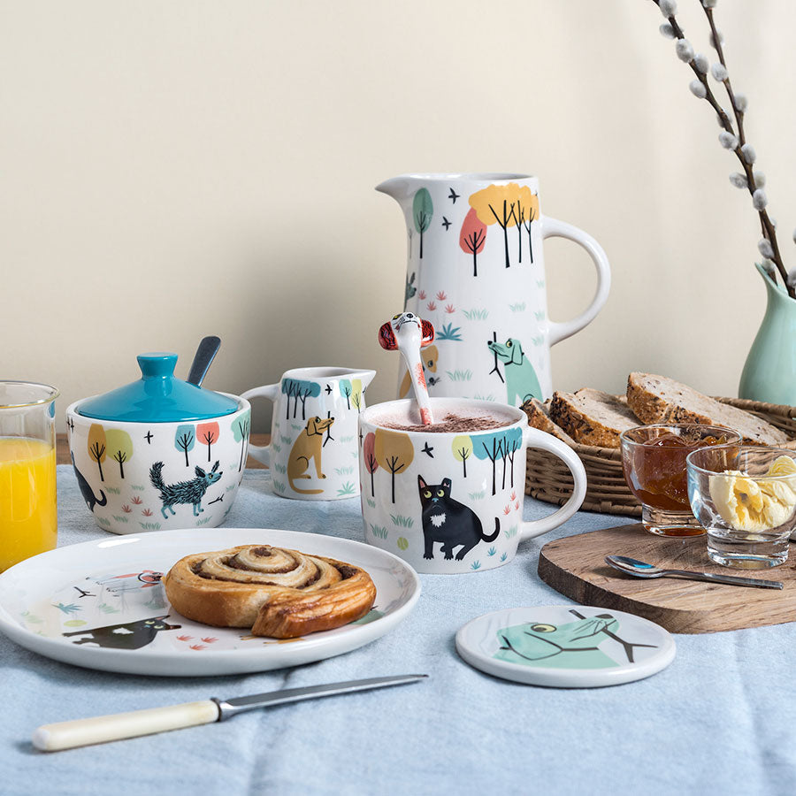 Organic cotton Moth Apron by Hannah Turner