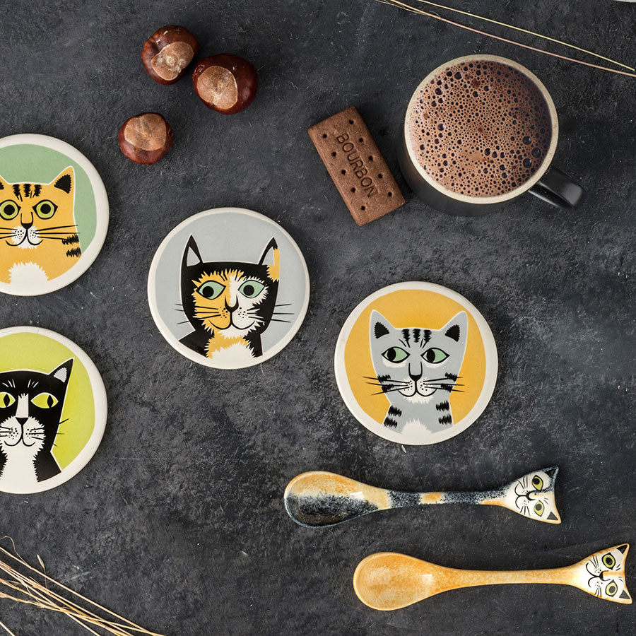 cat coasters