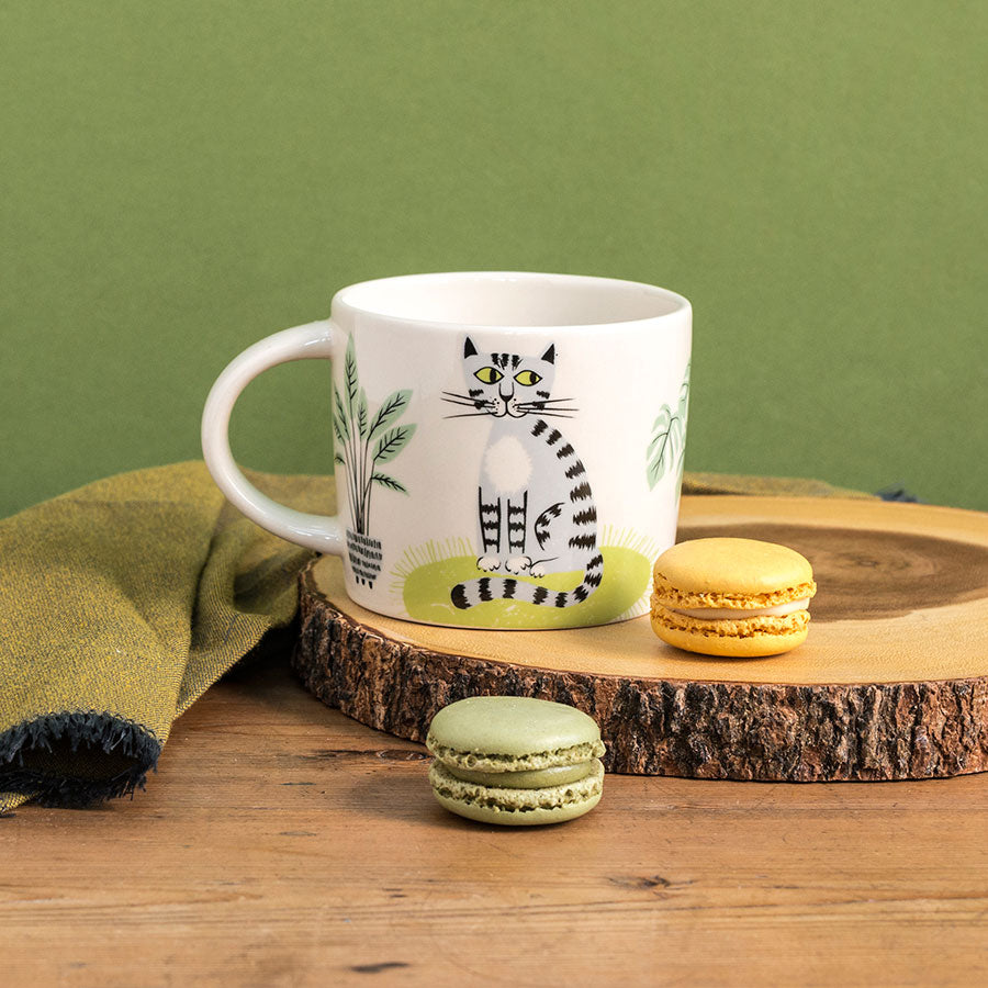Handmade Ceramic Cat Mug