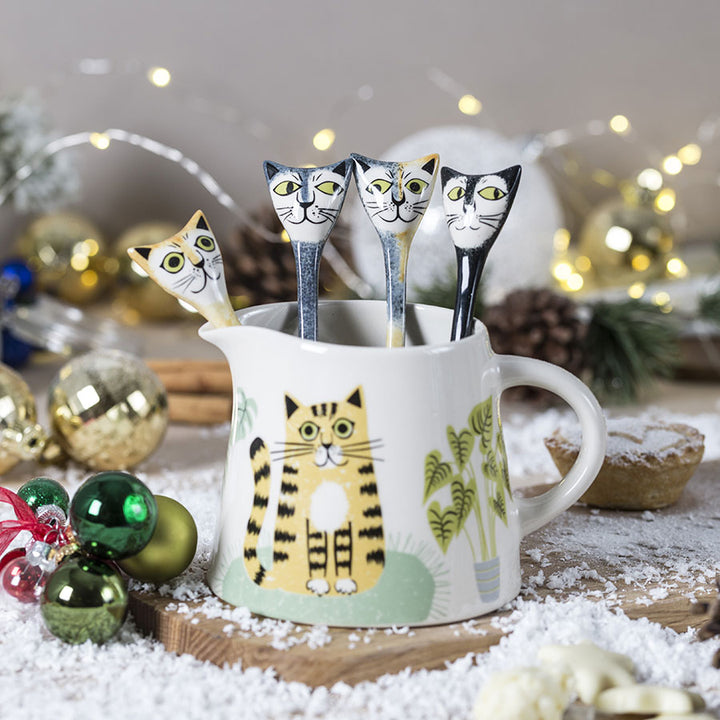 Handmade Ceramic Cat Milk Jug