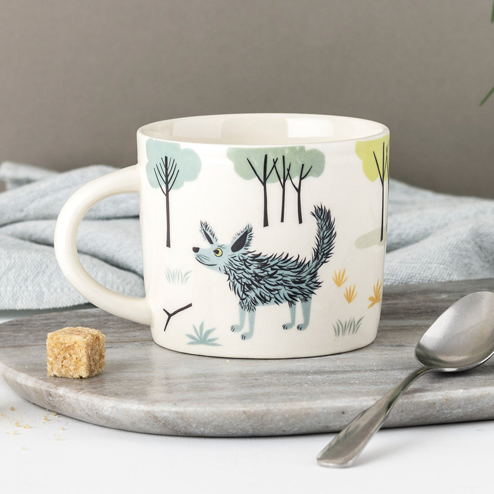 Handmade Ceramic Dog Mug by Hannah Turner