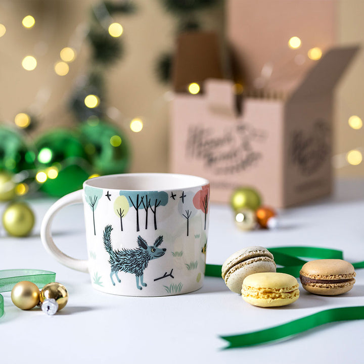 Handmade Ceramic Dog Mug by Hannah Turner