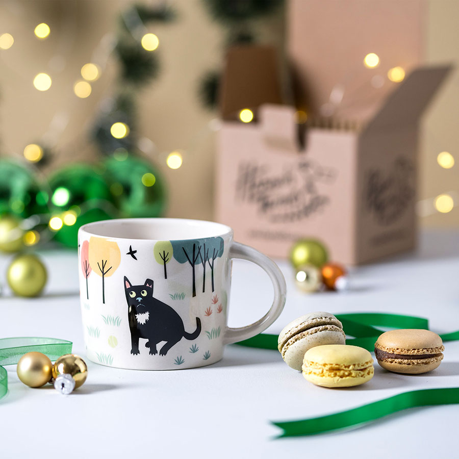 Handmade Ceramic Dog Mug by Hannah Turner