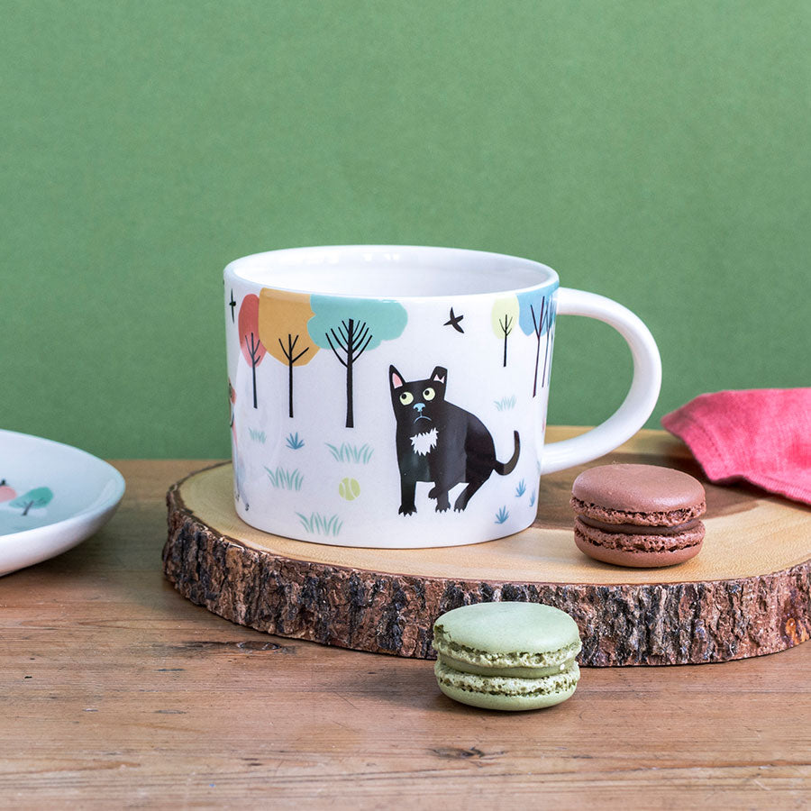 Handmade Ceramic Dog Mug 2