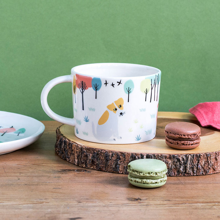 Handmade Ceramic Dog Mug 2