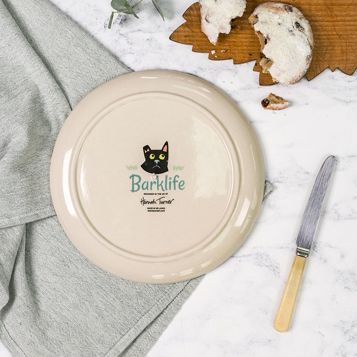 Handmade Ceramic Dog Side Plate 1