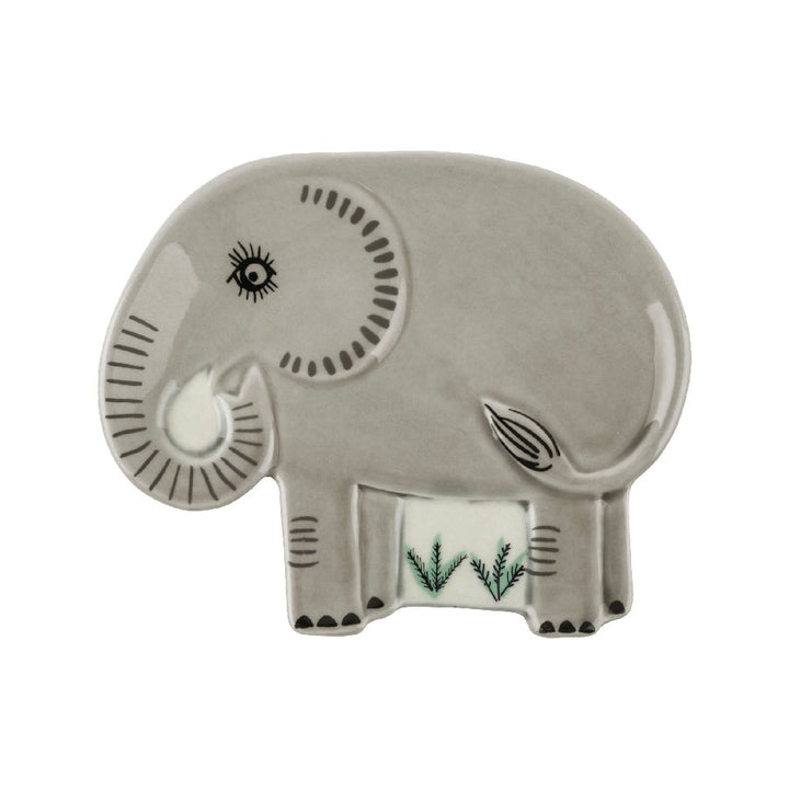 Handmade Ceramic Elephant Trinket Dish by Hannah Turner
