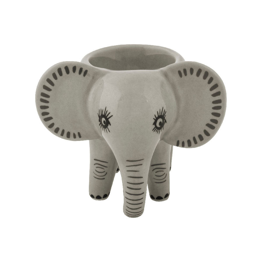 Handmade Ceramic Elephant Egg Cup by Hannah Turner