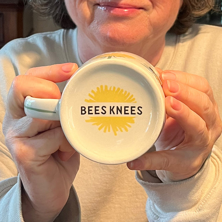 Limited Edition 'Bees Knees' Bee Mug - Hand Decorated by Hannah