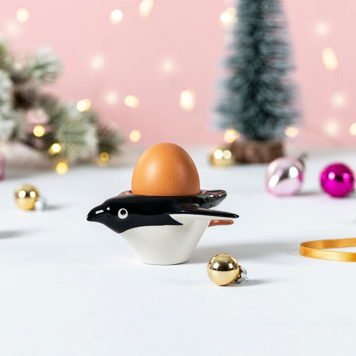 Penguin Egg Cup by Hannah Turner