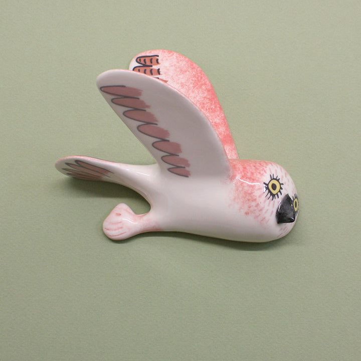 SAMPLE Flying Owl Ceramic Wall Art - Single