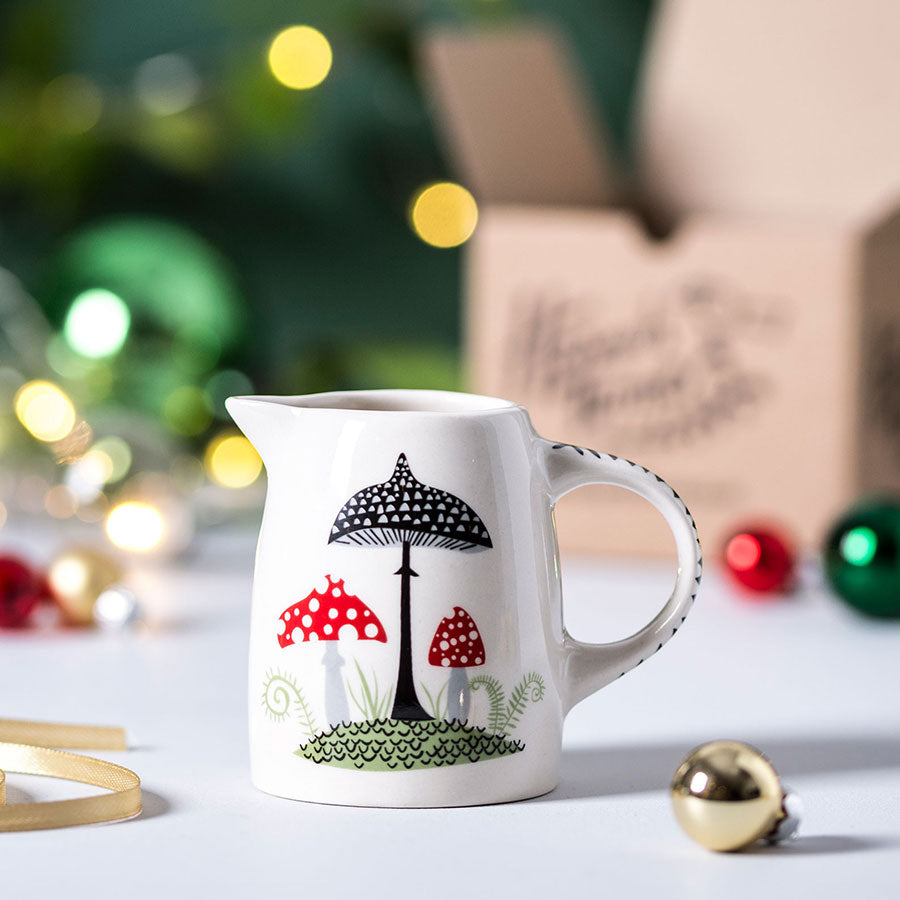 Handmade Ceramic Toadstool Small Jug by Hannah Turner