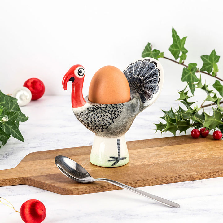 Handmade Ceramic Turkey Egg Cup by Hannah Turner