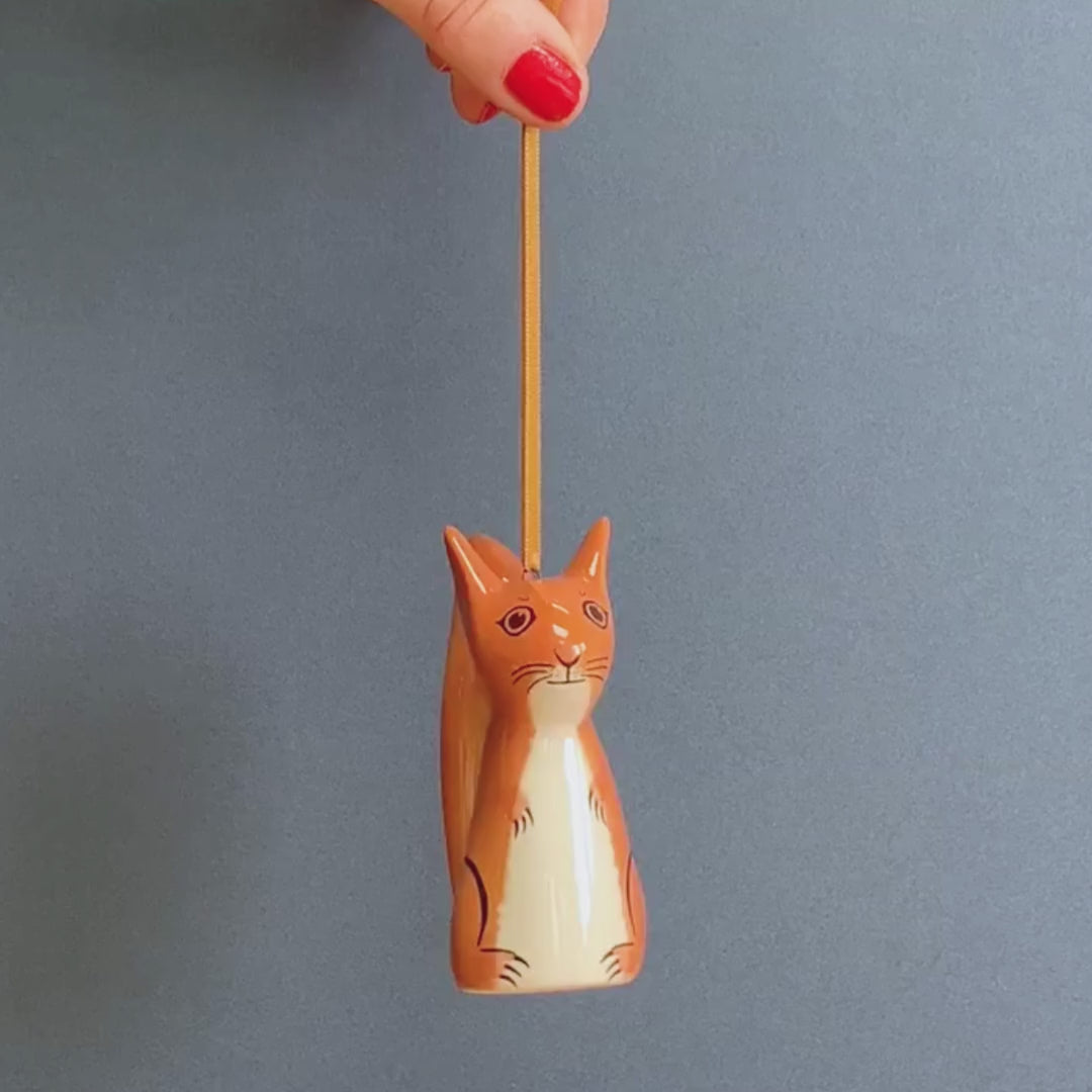 Red Squirrel Hanging Decoration