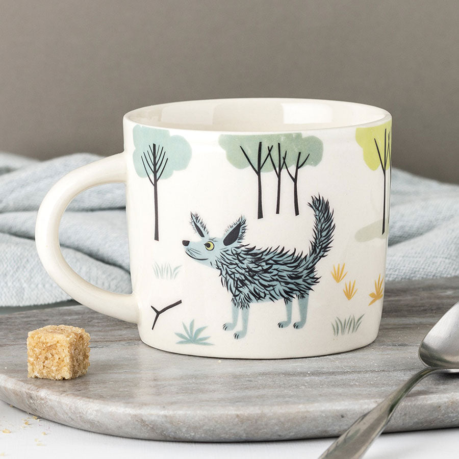 Handmade Ceramic Dog Mug by Hannah Turner