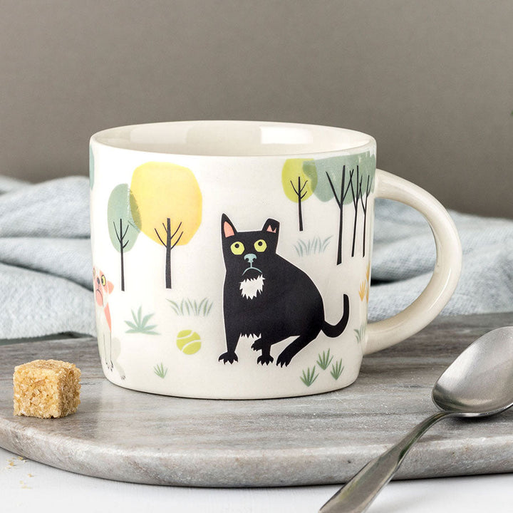 Handmade Ceramic Dog Mug by Hannah Turner