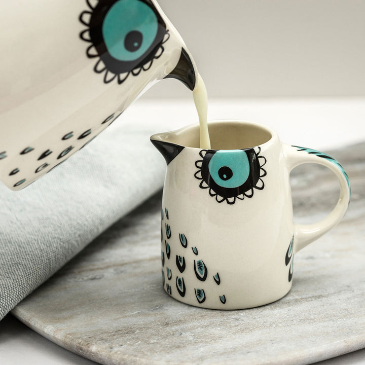 Handmade Ceramic Owl Small Jug by Hannah Turner