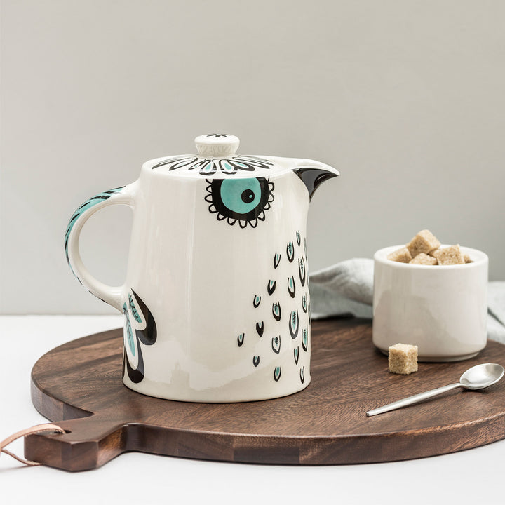 Handmade Ceramic Owl Teapot by Hannah Turner
