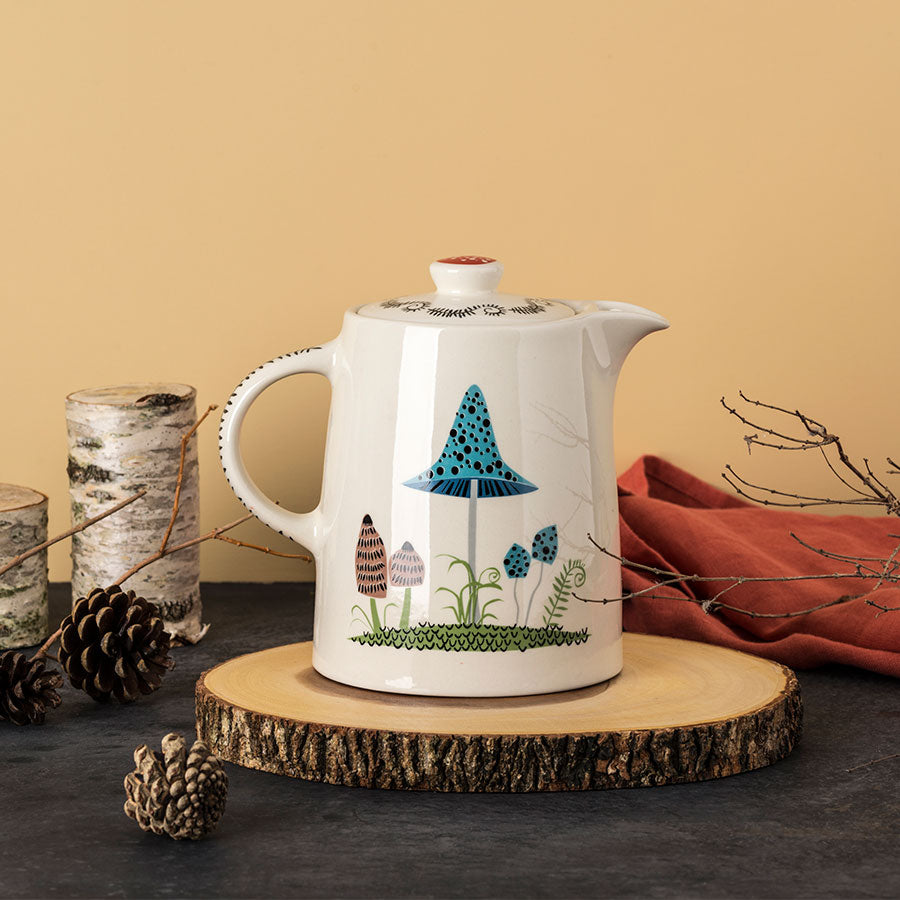 Handmade Ceramic Toadstool Teapot by Hannah Turner