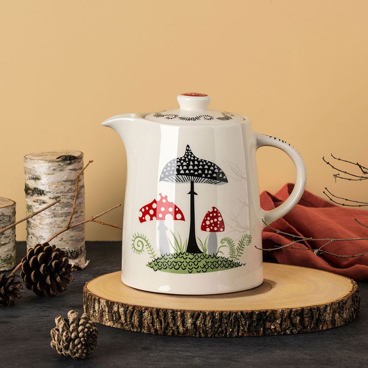 Handmade Ceramic Toadstool Teapot by Hannah Turner